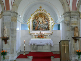 100 Jahrfeier Weingartenkapelle in Naumburg mit Bischof Dr. Michael Gerber (Foto. Karl-Franz Thiede)